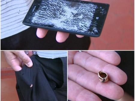 El Nokia Lumia 520 que detuvo una bala, la imagen de la semana