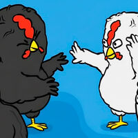 ¡Date prisa! Gratis en Steam y para siempre este surrealista juego que mete a las gallinas en un tablero de ajedrez 