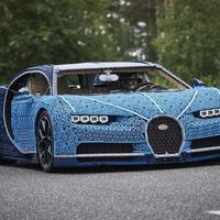 Este Bugatti Chiron de LEGO a tamaño real tiene más de un millón de piezas y... ¡se puede conducir!