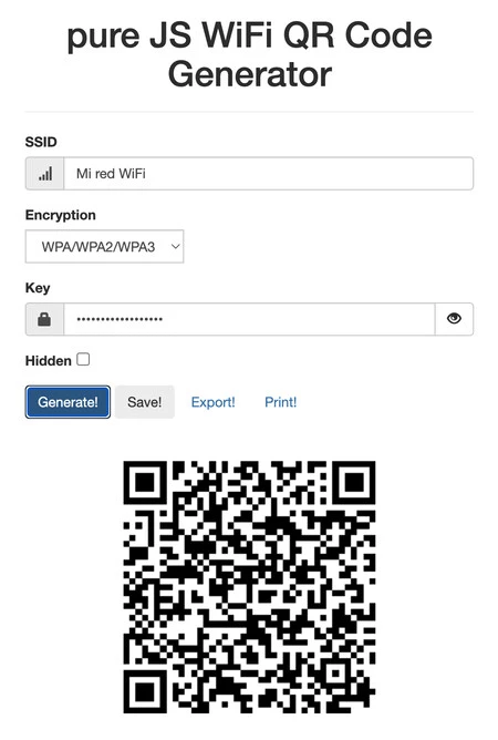 wqifi wifi qrコードを共有