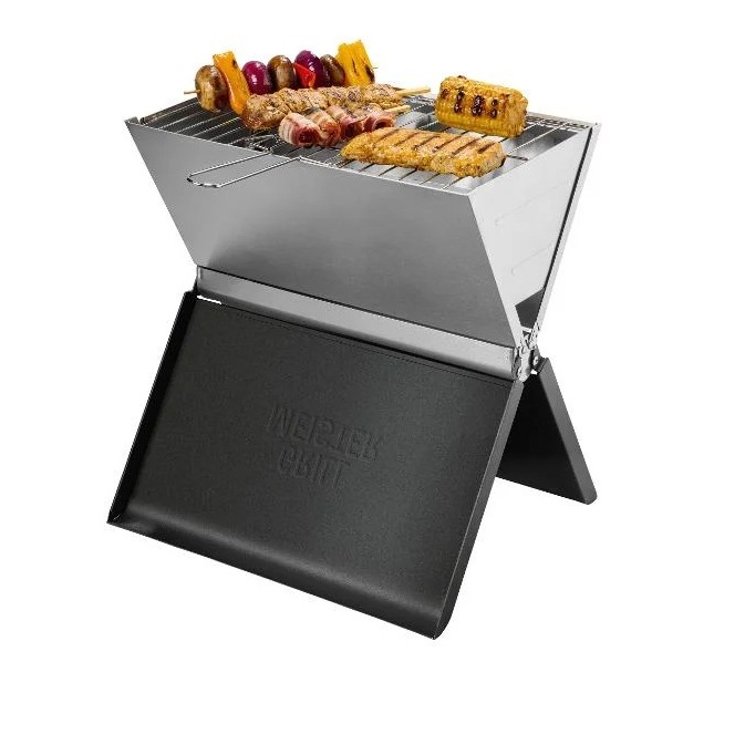 Barbacoa plegable de carbón
