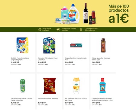 Vuelven los miniprecios de eBay con más de 100 artículos a 1 euro