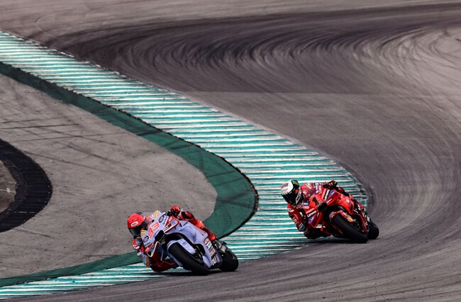 Marquez Bagnaia Sepang Motogp 2024
