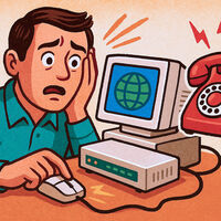 Cuando Internet no incluía las llamadas… para conectarte al propio Internet. Aún recuerdo esas facturas de teléfono 