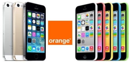 iPhone 5c y iPhone 5s: tarifas y precios con Orange