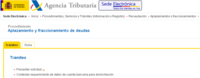 ¿Qué ocurre si no se  paga una cuota de un aplazamiento de impuestos? 