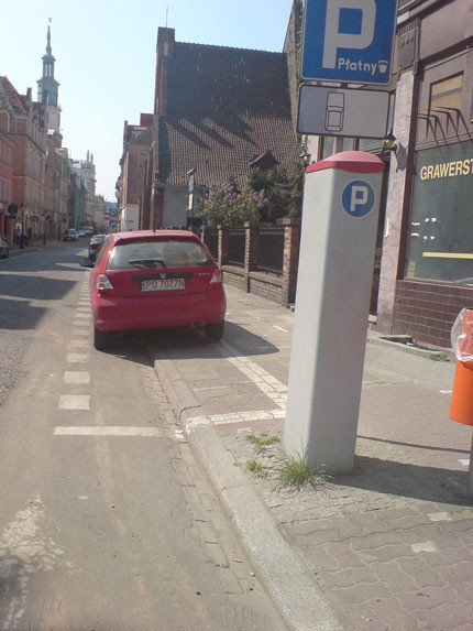 Aparcando en Poznan