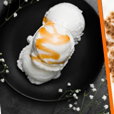Prepara helado de arroz con leche sin máquina y con solo 3 ingredientes