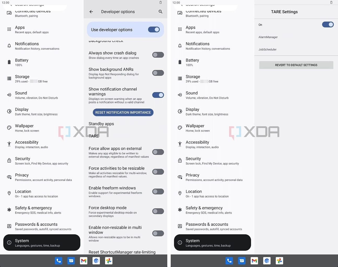 Android 13: se filtran las capturas de pantalla de sus primeras novedades