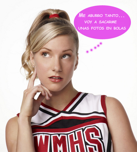 Heather Morris, otra a la que le hackean las domingas