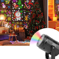 Proyector de luces navideñas con hasta 16 patrones para el hogar: disponible en Amazon y llegan antes de Navidad 
