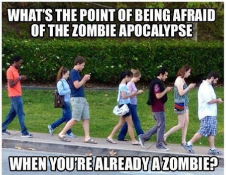 Zombies Cell Phones