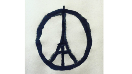 Peace for Paris, Jean Jullien convierte su dibujo en un símbolo. La imagen de la semana