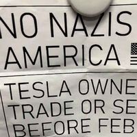 "Se abre la temporada de caza de Teslas". Universitarios antinazis amenazan con destrozar los Tesla que encuentren