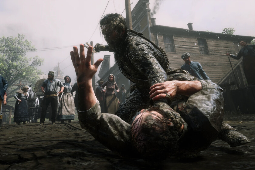 ¿Recuerdas la pelea en el bar de Red Dead Redemption 2? Puedes encontrar al salvaje que te tira por la ventana, pero estará cambiado