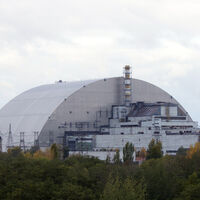 Este dron ruso abrió una de las mayores obras de ingeniería, el problema: era el sarcófago del reactor 4 de Chernóbil 