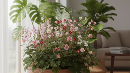 Anemonas Con Plantas