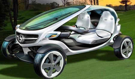 El lujo en el diseño de los coches de golf según Mercedes