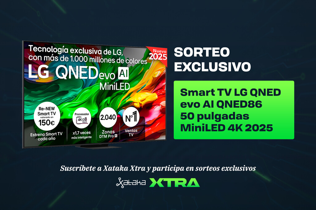 Llega el primer sorteo exclusivo para suscriptores de Xataka Xtra: así puedes ganar un televisor LG QNED evo AI de 75”