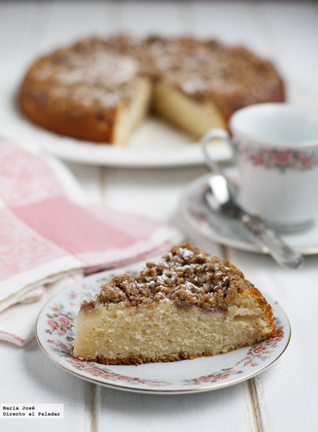 Cake de peras y nueces. Receta