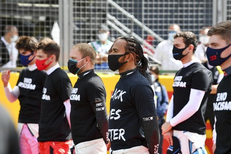 Hamilton Black Lives Matter F1 2020