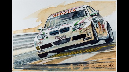 Bmw Coffee Paintings 17