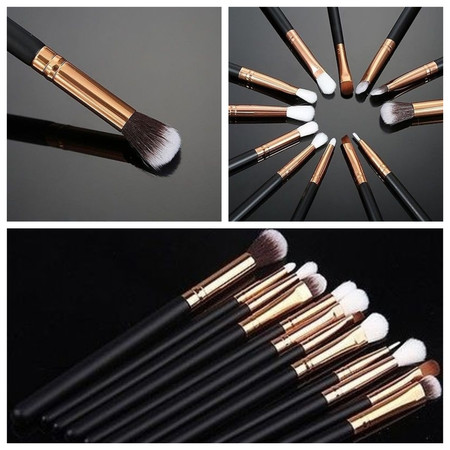 Juego de 12 brochas de maquillaje por 2,78 euros y envío gratis en eBay