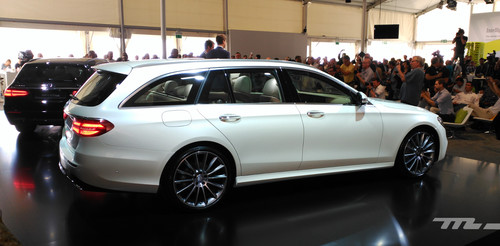 ¡Adiós, portaequipajes! El nuevo Mercedes Clase E Estate, al natural, impresiona por su espacio de carga