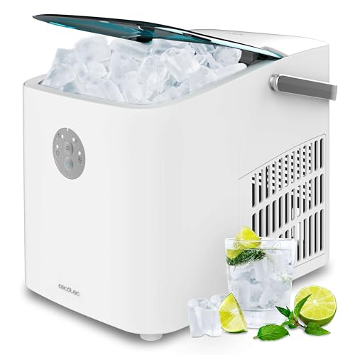 Cecotec Máquina de Hacer Hielo con Ventana