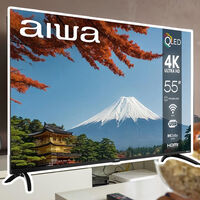 Esta pantalla de AIWA es perfecta para ver películas en 4K UHD, tiene un panel QLED y cuesta solo 6,199 pesos 