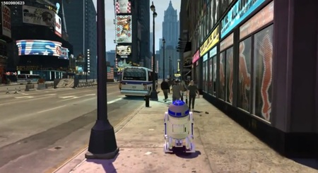 ¿Destruyendo Liberty City con R2-D2? Con este mod de 'GTA IV' todo es posible