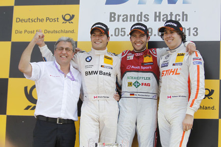 Cómoda victoria de Mike Rockenfeller en Brands Hatch