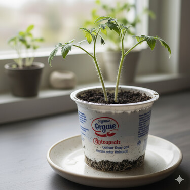 La planta que puede crecer incluso en el envase de un yogur y te da sabrosos frutos durante todo el año 