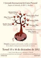 Primera Jornada Internacional de Canto Prenatal en España 