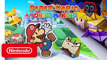 ¡Sorpresa! Paper Mario volverá en julio con Paper Mario: The Origami King, una nueva aventura para Nintendo Switch