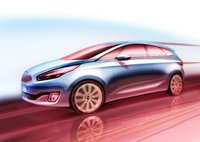 Kia Carens 2013: primeros bocetos a la espera de París
