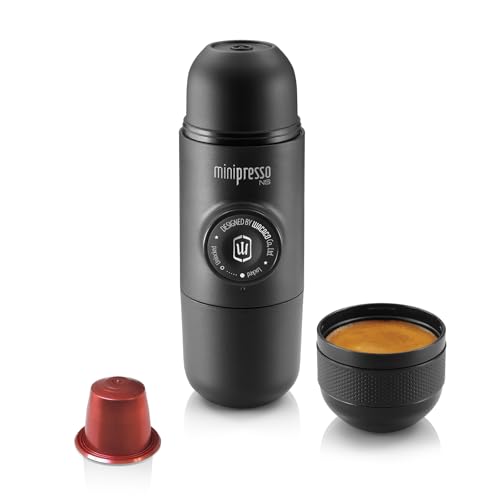 Wacaco Minipresso NS, Cafetera Espresso Portátil