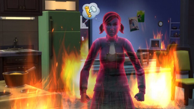Sims Origenes Fuego 1