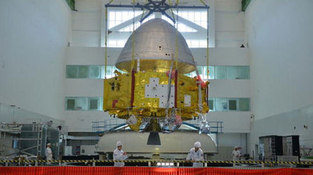 China buscará vida en Marte en 2021 y esta es la primera imagen del explorador que usará para hacerlo