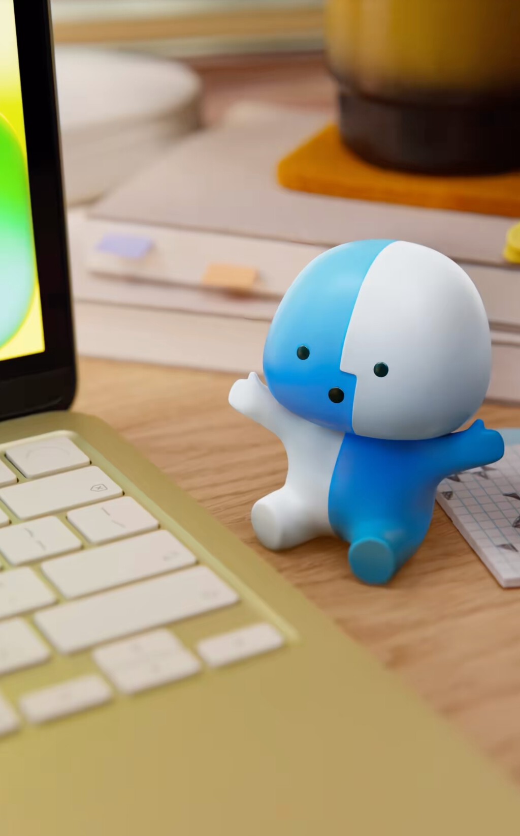 Mide exactamente "una manzana" y se coló en la última WWDC. Así nació a la mascota oficial del Mac