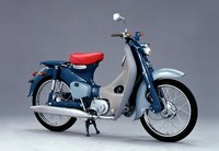 Honda Super Cub protegida por una patente 3D