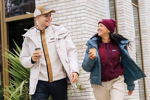 El invierno se sobrelleva a base de usar polares Columbia y en rebajas están a casi mitad de precio  