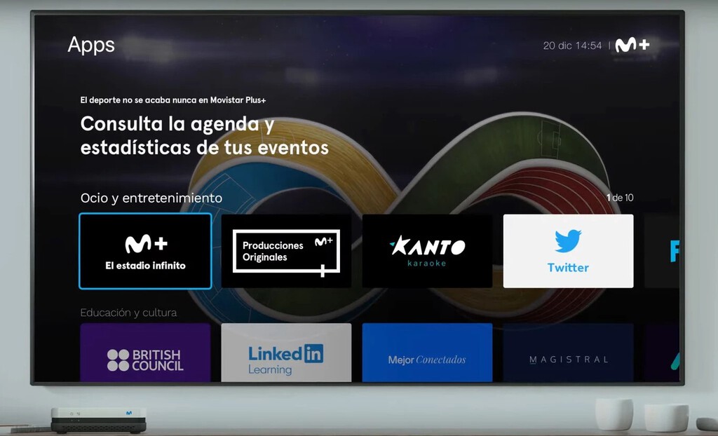 Movistar lanza una app para disfrutar de casi todo el deporte. El Mundial, LaLiga, la Premier... y así puedes usarla