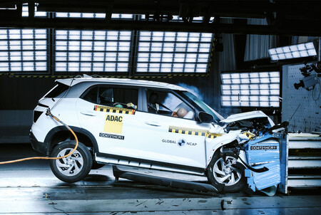 El Hyundai Creta se lleva 3 estrellas en la prueba de choque de Global NCAP
