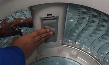 Limpiae filtro lavadora Samsung