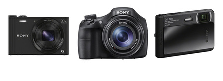 Sony Cyber-shot WX300, HX300 y TX30