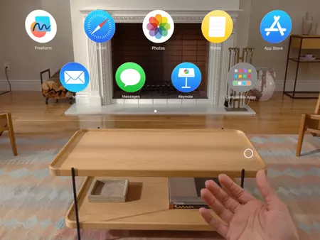 ビジョンOS 2カーソル