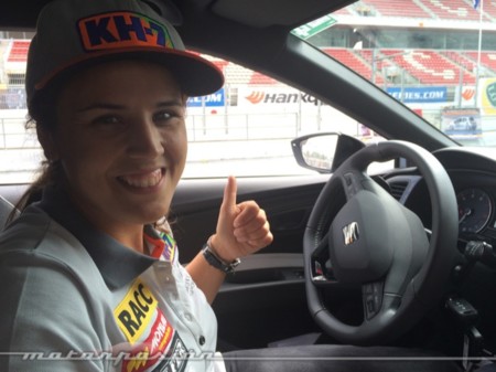 Laia Sanz Seat Leon Cupra