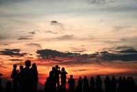 Ver la puesta de sol en Angkor desde Phnom Bakheng
