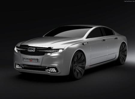 Qoros 9 Concept, la invasión china en el segmento de los sedanes premium